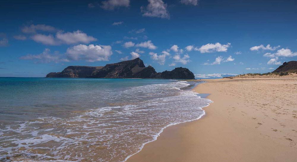 Praia da Calheta Beach, Calheta, Portugal, Portugal
